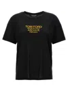 Tom Ford Printed Logo Crew Neck T-shirt