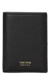 Tom Ford Logo Print Wallet Wallets And Card Holders Black