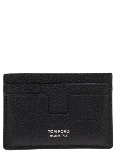 TOM FORD LOGO PRINTED CLASSIC CREDIT CARD HOLDER