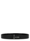 Tom Ford Reversible Logo Leather Belt