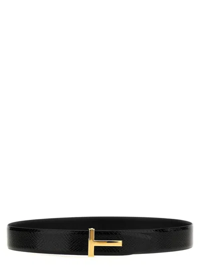 TOM FORD TOM FORD LOGO REVERSIBLE BELT