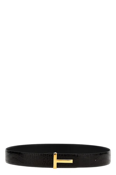 TOM FORD TOM FORD LOGO REVERSIBLE BELT