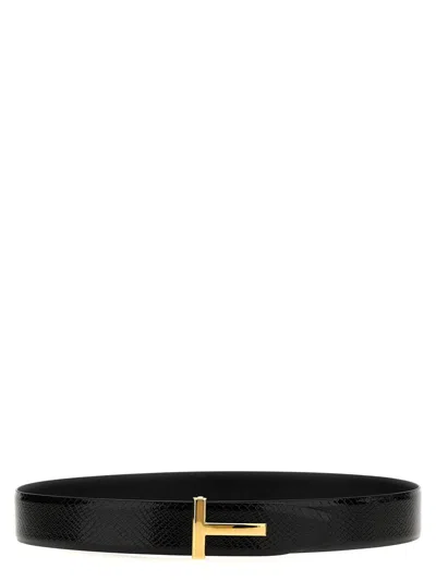 TOM FORD TOM FORD LOGO REVERSIBLE BELT