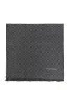 Tom Ford Virgin Wool Scarf In Black