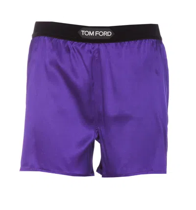 TOM FORD TOM FORD LOGO SHORTS