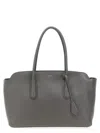 Tom Ford Logo Shoulder Bag In Gray