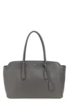Tom Ford Structured Top Handle Shoulder Bag In Gray