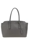 Tom Ford Logo Shoulder Bag In Gray
