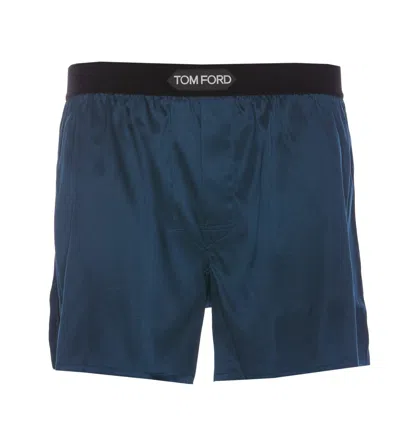 Tom Ford Logo Silk Boxer