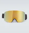 Tom Ford Logo Ski Goggles In Brown