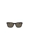 Tom Ford Logo Square Sunglasses In Green