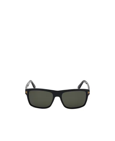 Tom Ford Logo Sunglasses In Black
