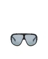 Tom Ford Logo Sunglasses In Gray