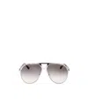 Tom Ford Logo Sunglasses In Gray