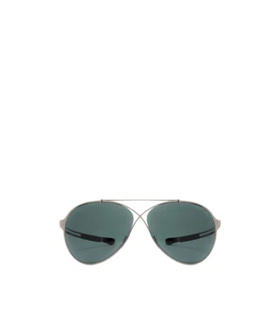 Tom Ford Logo Sunglasses In Green