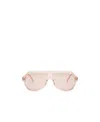 Tom Ford Logo Sunglasses In Nude