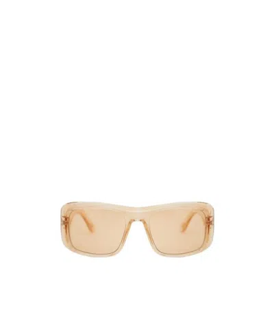 Tom Ford Logo Sunglasses In Nude