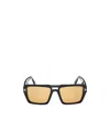 Tom Ford Logo Sunglasses In Nude