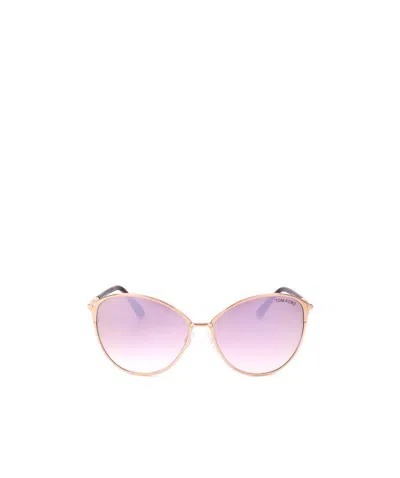 Tom Ford Logo Sunglasses In Pink