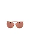 Tom Ford Logo Sunglasses In Pink