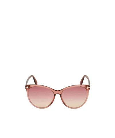 Tom Ford Logo Sunglasses In Pink