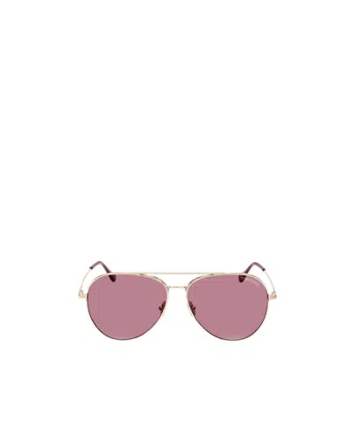 Tom Ford Logo Sunglasses In Pink
