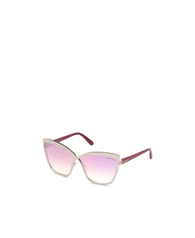 Tom Ford Logo Sunglasses In Pink