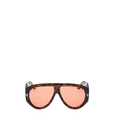 Tom Ford Logo Sunglasses In Pink