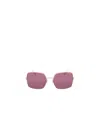 Tom Ford Raphaela Mixed-media Butterfly Sunglasses In Pink
