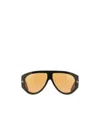 Tom Ford Womens Black Ft1044 Bronson Pilot-frame Acetate Sunglasses In Yellow