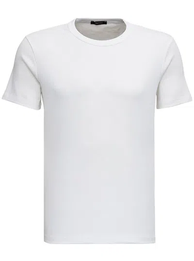 Tom Ford Logo-tag Jersey Underwear T-shirt Clothing In White