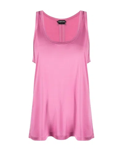 TOM FORD TOM FORD LOGO TAG TANK TOP