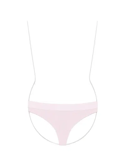 Tom Ford Logo Thong In Pink