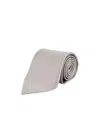Tom Ford Patterned Silk Tie In Gray