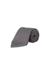 Tom Ford Patterned Silk Tie In Gray