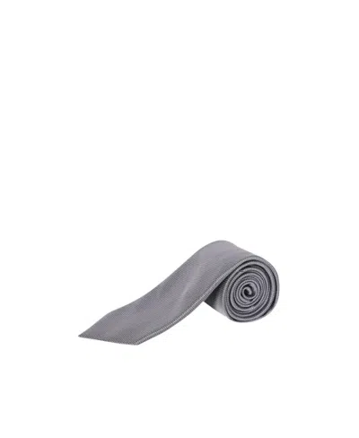 Tom Ford Logo Tie In Gray