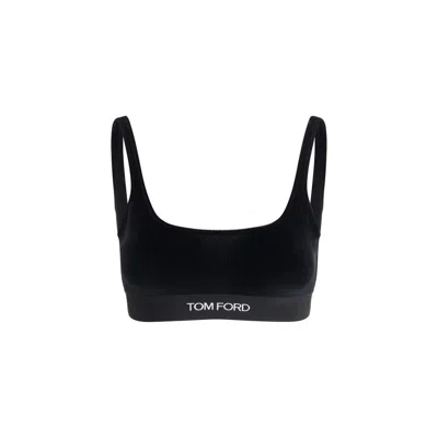 Tom Ford Logo Top In Black
