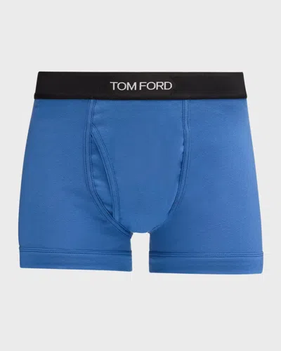 TOM FORD LOGO-TRIM BOXER BRIEFS