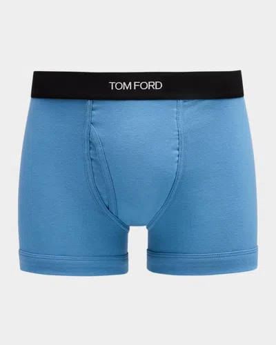 TOM FORD LOGO-TRIM BOXER BRIEFS