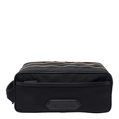 Tom Ford Logo Trousse In Black
