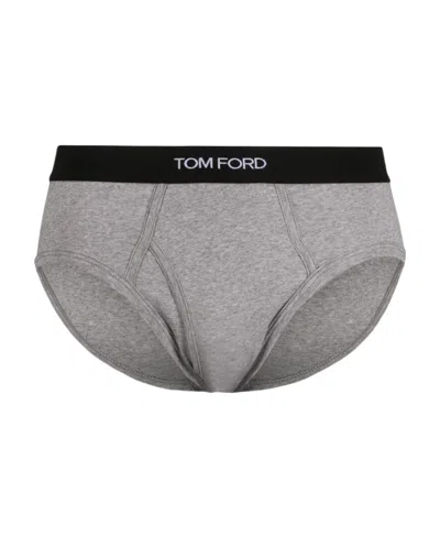 TOM FORD TOM FORD LOGO WAIST STRETCH BRIEFS