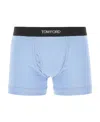 Tom Ford Two-pack Stretch-cotton Jersey Boxer Briefs In Blue