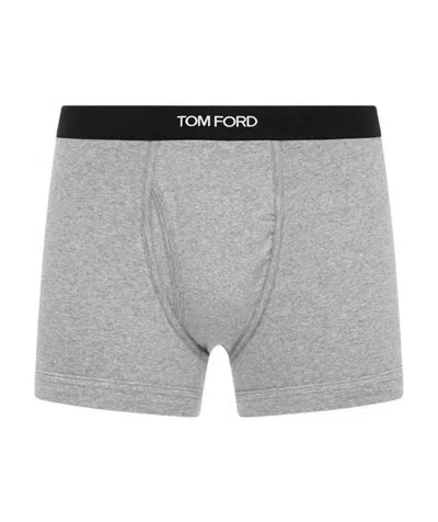 TOM FORD TOM FORD LOGO WAISTBAND STRETCHED BOXERS