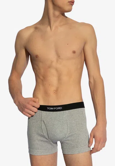 Tom Ford Logo Waistband Boxers - Set Of 2 In Multi