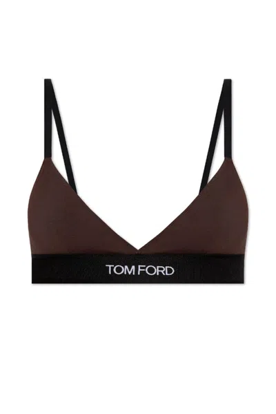 Tom Ford Brown Modal Signature Bra