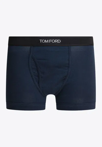 TOM FORD LOGO WAISTBAND BRIEF BOXERS