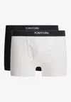 Tom Ford Logo Waistband Brief Boxers Set - Set Of 2 In Multi