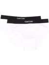 Tom Ford Logo-waistband Cotton Briefs Two Pack Clothing