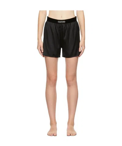 TOM FORD TOM FORD STRETCH SATIN BOXER SHORTS