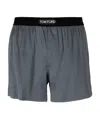 Tom Ford Short With Logo In Black